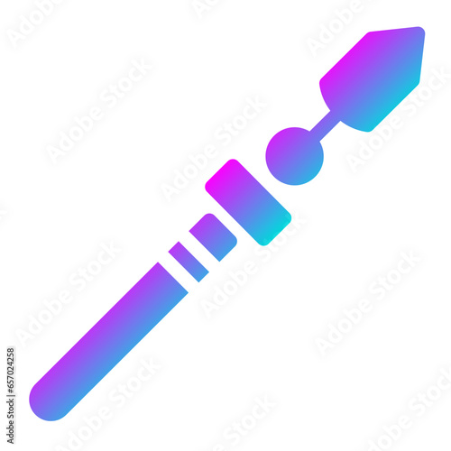 Lance Vector Icon Design Illustration