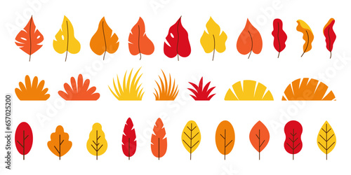 Vector  set of design elements, autumn sale - bright vibrant banner, poster, cover design template, with yellow and orange leaves