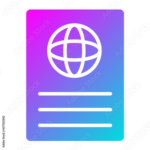 Citizenship Vector Icon Design Illustration