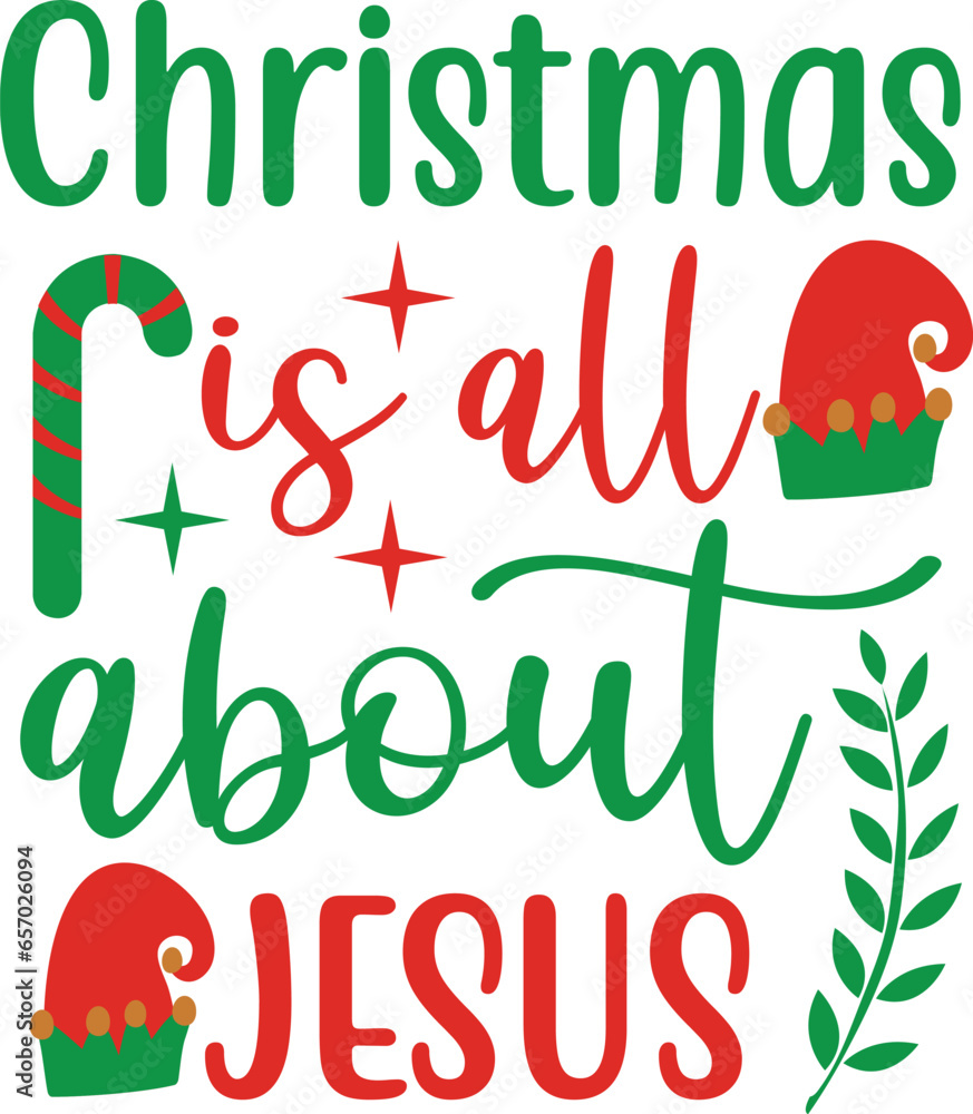Naklejka premium Christmas Svg Bundle, Christmas Svg, Christmas Quotes Svg, Funny Quotes Svg, Santa Svg