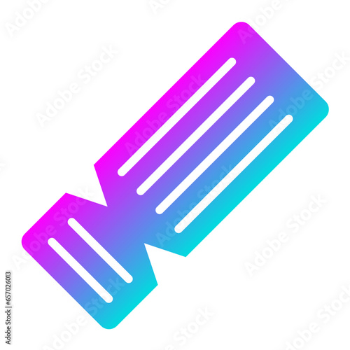 Ticket Vector Icon Design Illustration