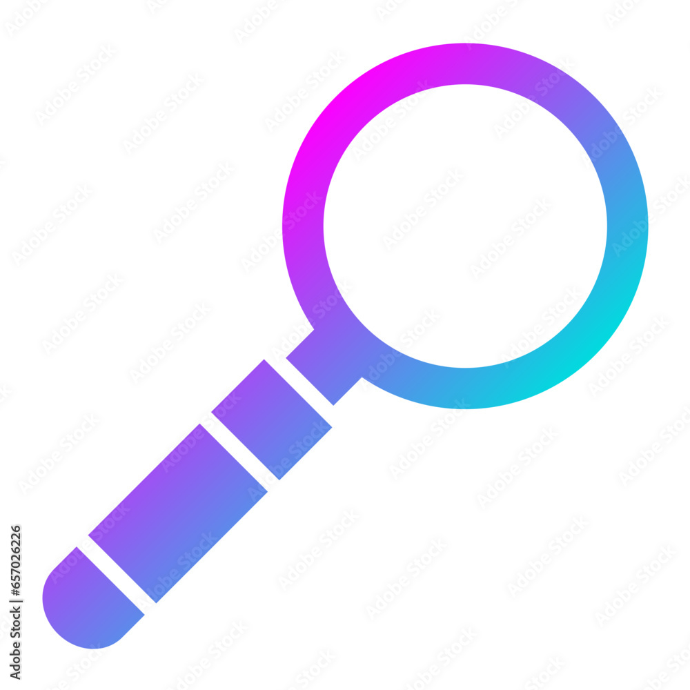 Magnifying Glass Vector Icon Design Illustration Magnifying Glass Vector Icon Design Illustration