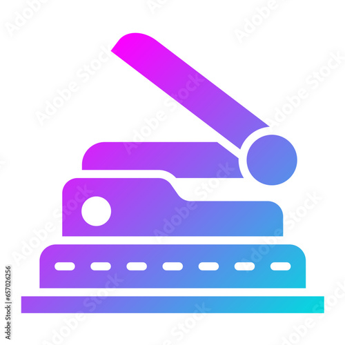 Hole Puncher Vector Icon Design Illustration