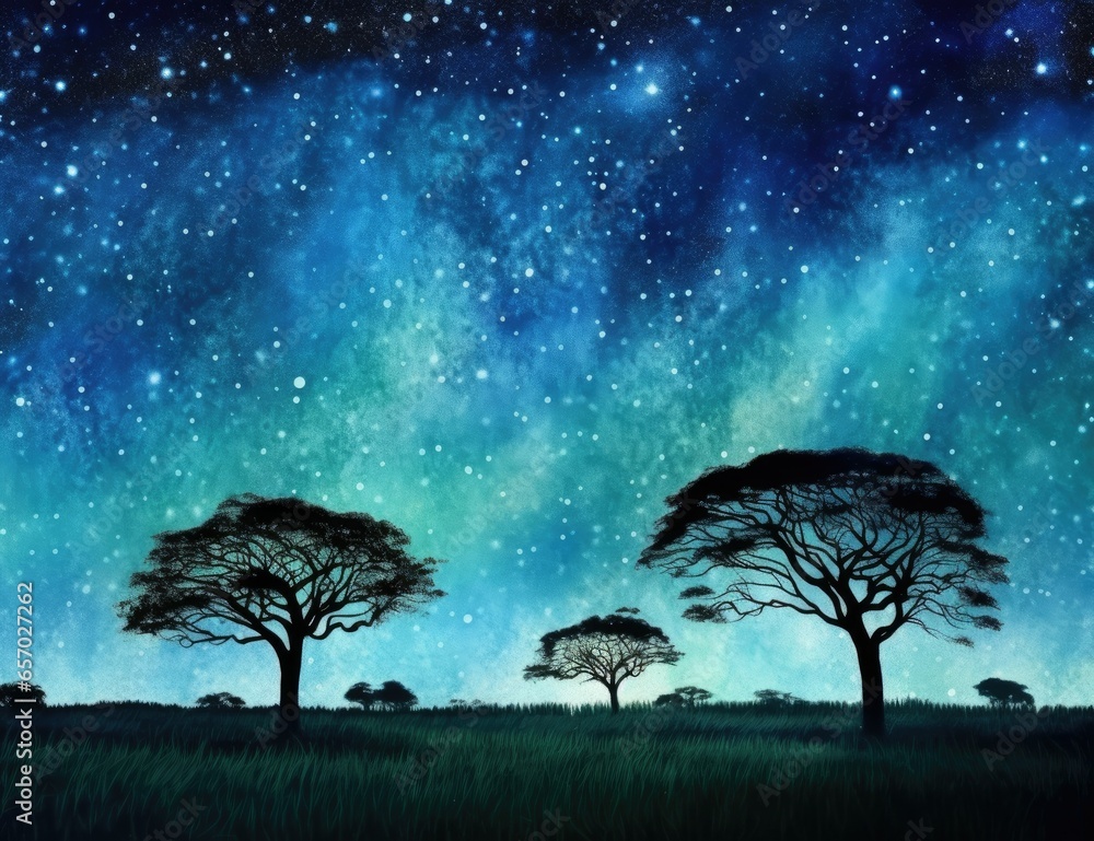 Milky Way Glow Stock Illustration Adobe Stock Milky Way Glow Stock Illustration Adobe Stock