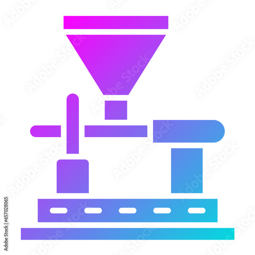 Coffee Mill Vector Icon Design Illustration