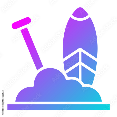 Sup Vector Icon Design Illustration