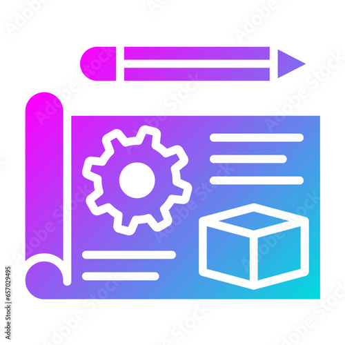 Prototype Vector Icon Design Illustration