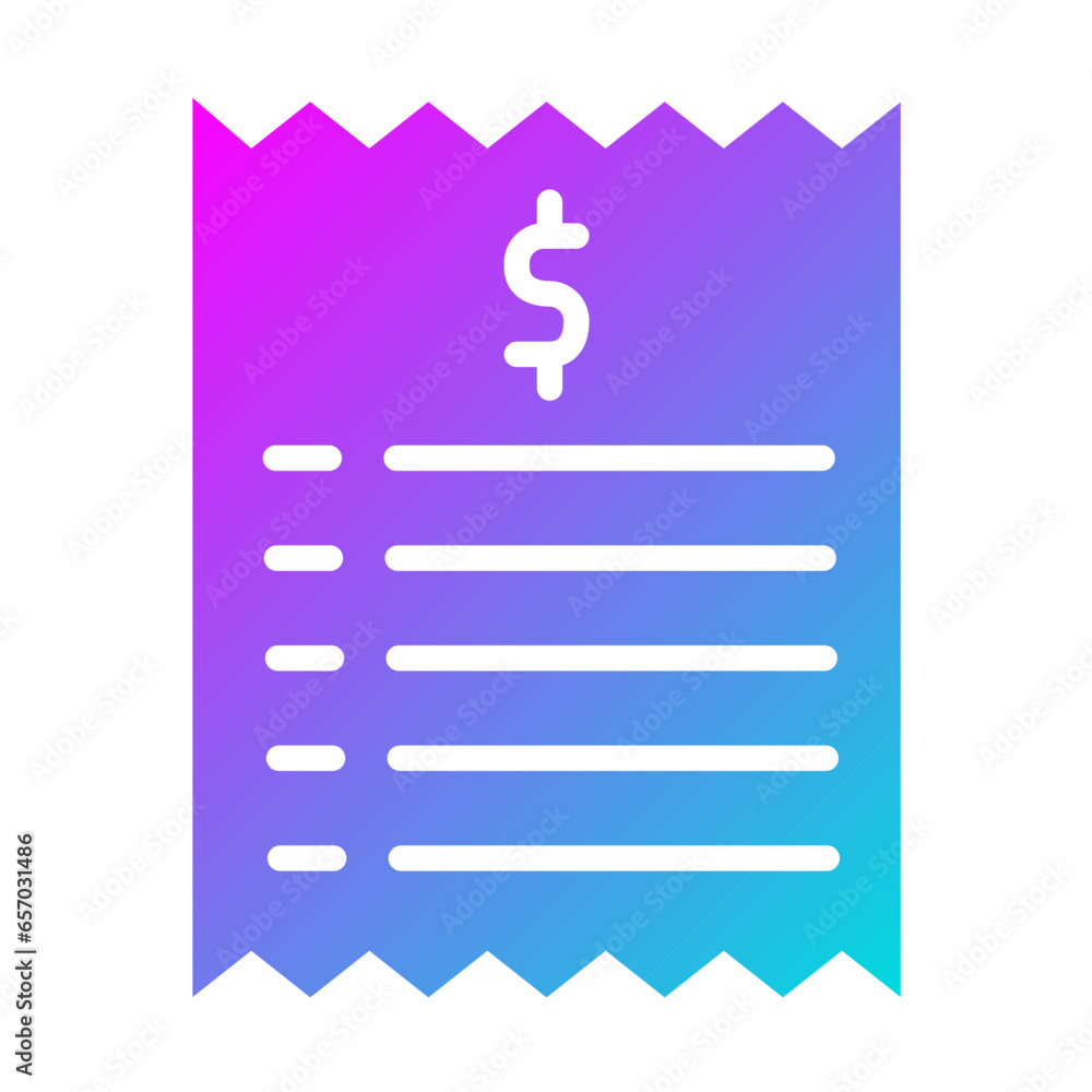 Invoice Vector Icon Design Illustration Invoice Vector Icon Design Illustration