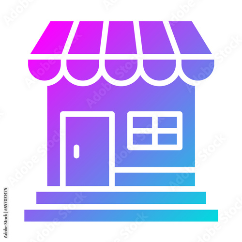 Store Vector Icon Design Illustration