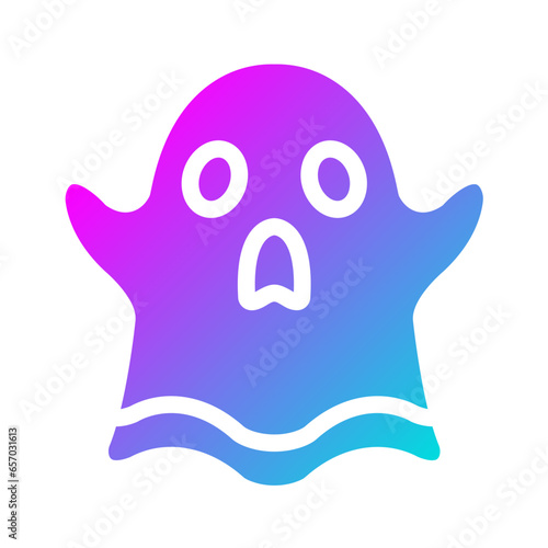 Ghost Vector Icon Design Illustration