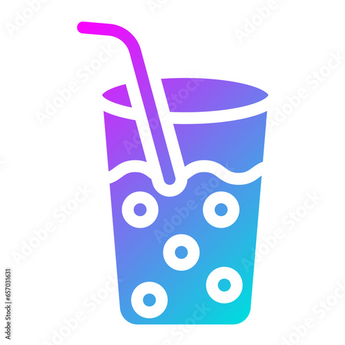Drinking Water Vector Icon Design Illustration