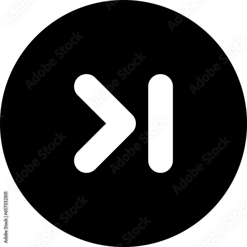 circle next icon