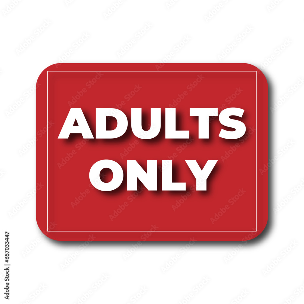 18 plus sign button, Warning only for 18 years and over. Only for adults.. Isolated on dark background. Illustration vector 18 plus sign button, Warning only for 18 years and over. Only for adults.. Isolated on dark background. Illustration vector