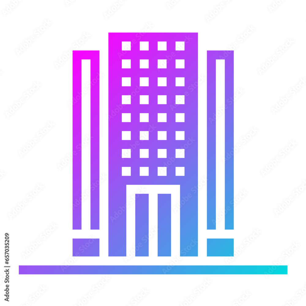 Hotel Vector Icon Design Illustration Hotel Vector Icon Design Illustration