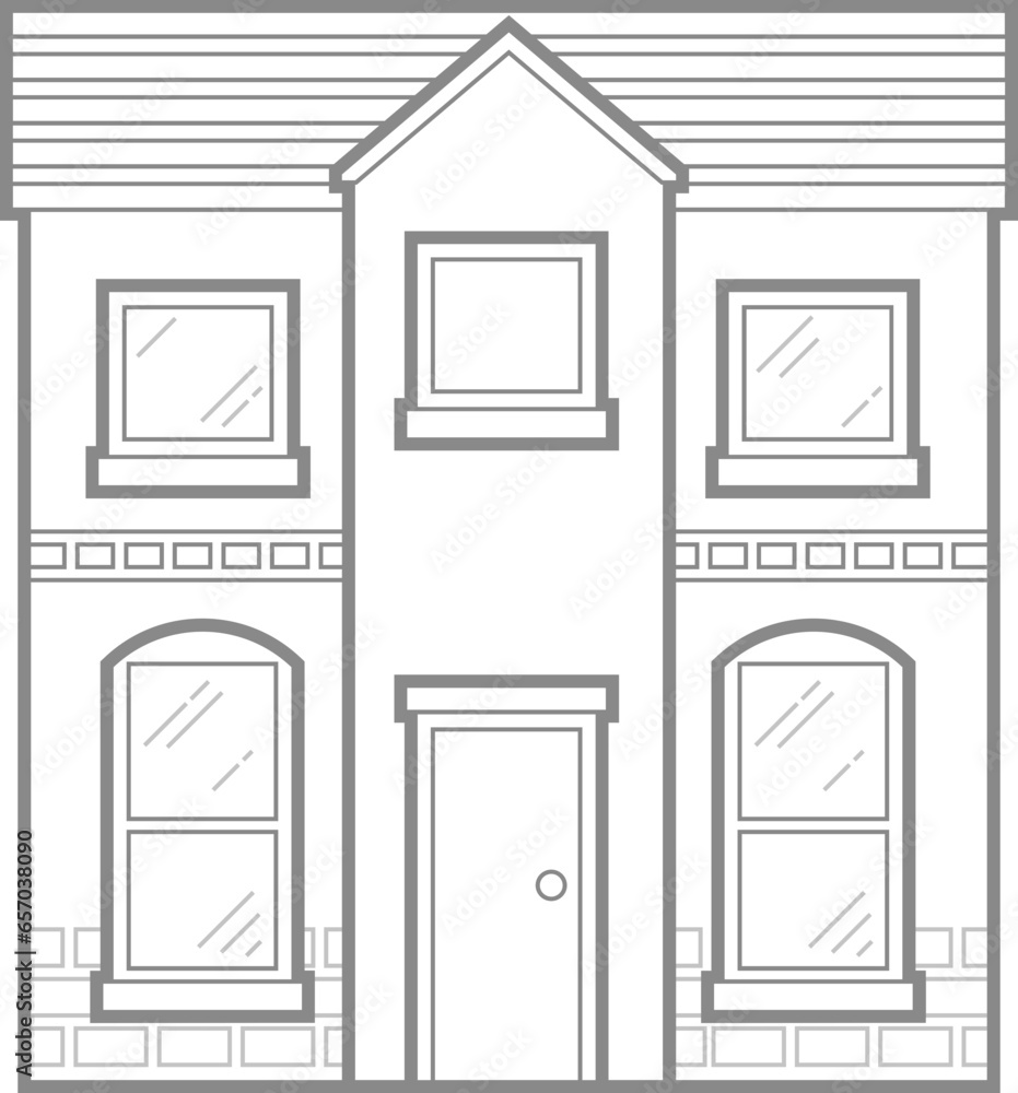 Line store building Line store building