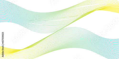  Abstract background wave line in vector business texture. Pattern line blend curve waves flow futuristic background.