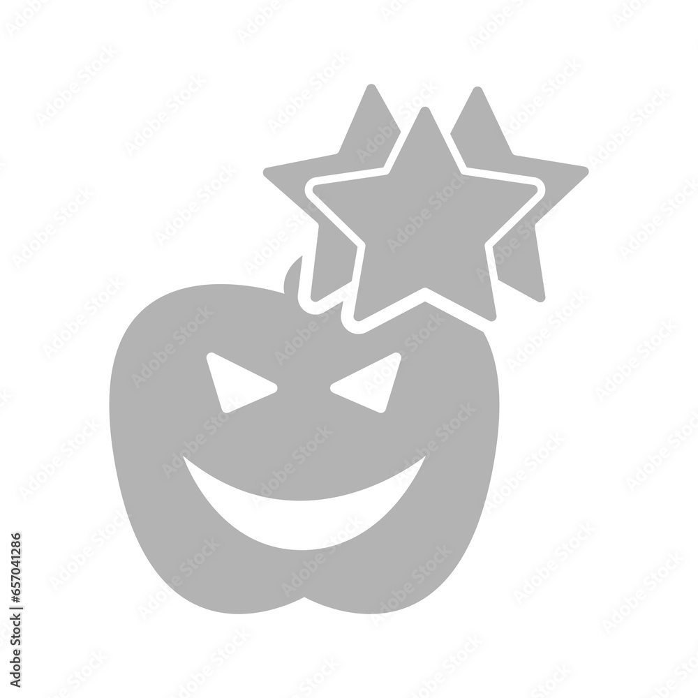 pumpkin jack icon on white background, vector illustration pumpkin jack icon on white background, vector illustration