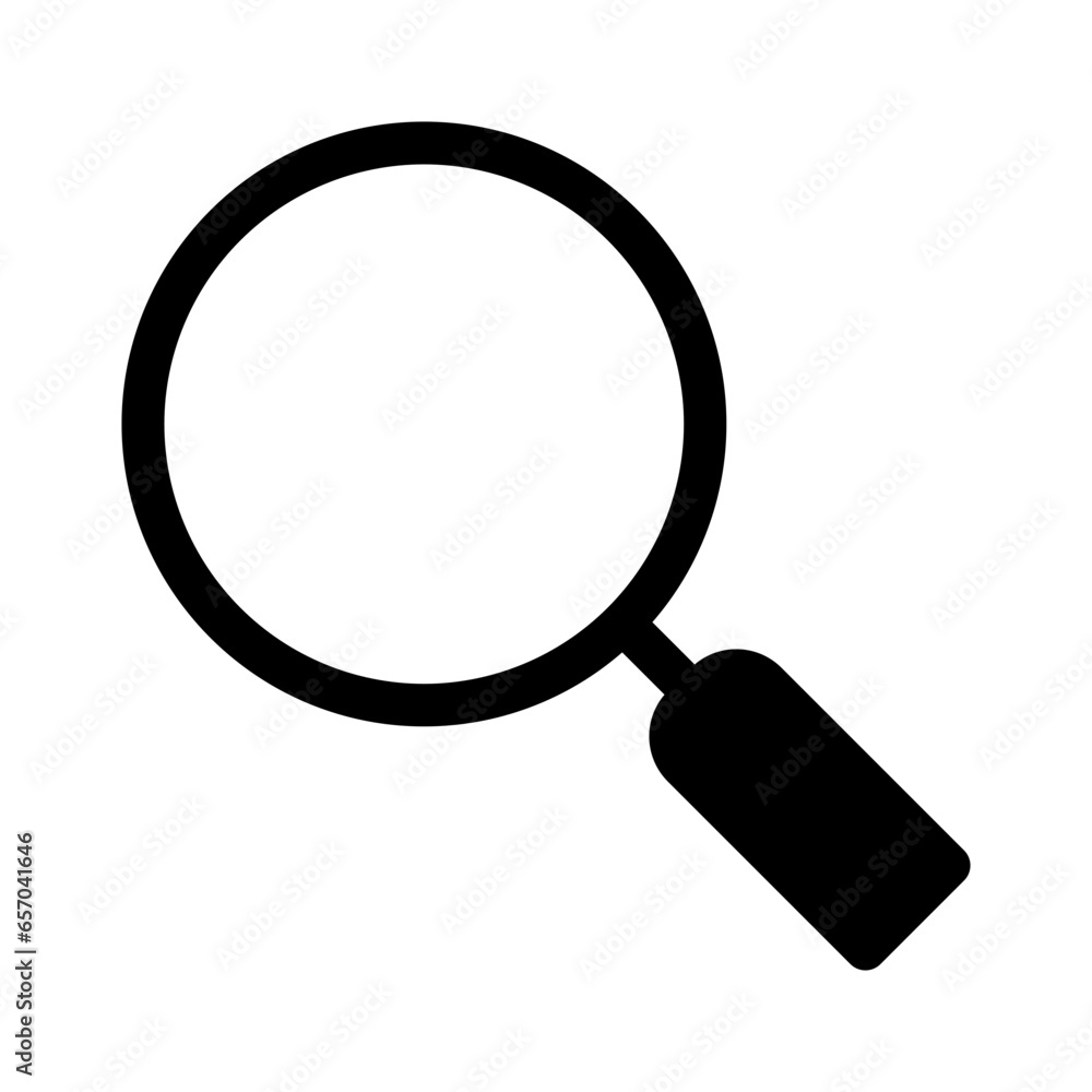 Solid Magnifying icon Solid Magnifying icon