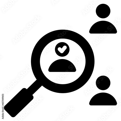 Sampling Glyph Icon