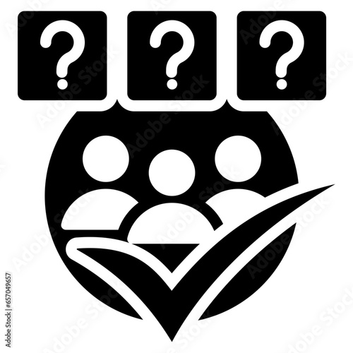 Respondents Glyph Icon