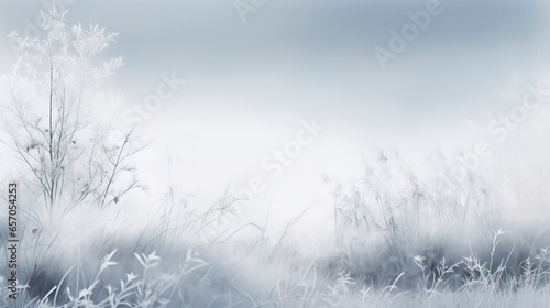 Modern abstract natur winter background  low opacity  with empty copy space