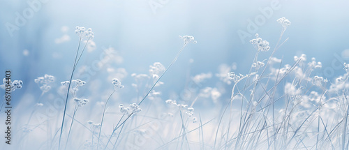 Modern abstract natur winter background, low opacity, with empty copy space © Uwe