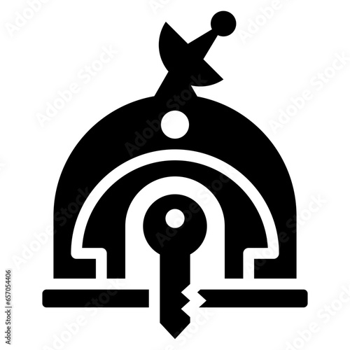 Private Banker Glyph Icon