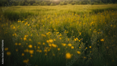 meadow with flowers © Vugar & Salekh