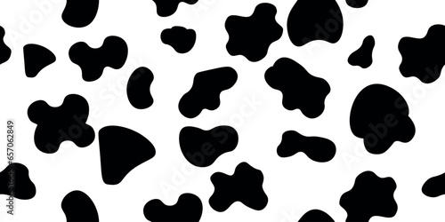 Seamless cow print 