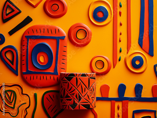 Traditional African motifs and Patterns