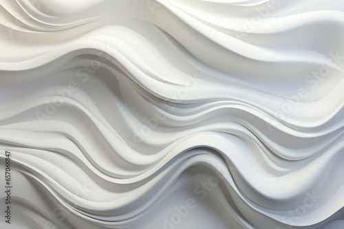 White flowing and curvy background