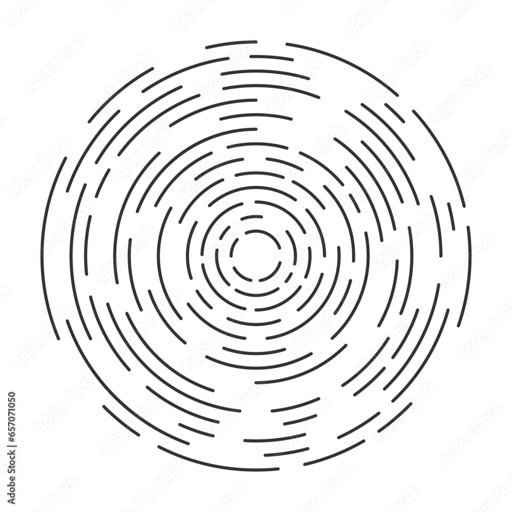 Abstract vector illustration of a circular vortex.Simple design isolated on white background Abstract vector illustration of a circular vortex.Simple design isolated on white background