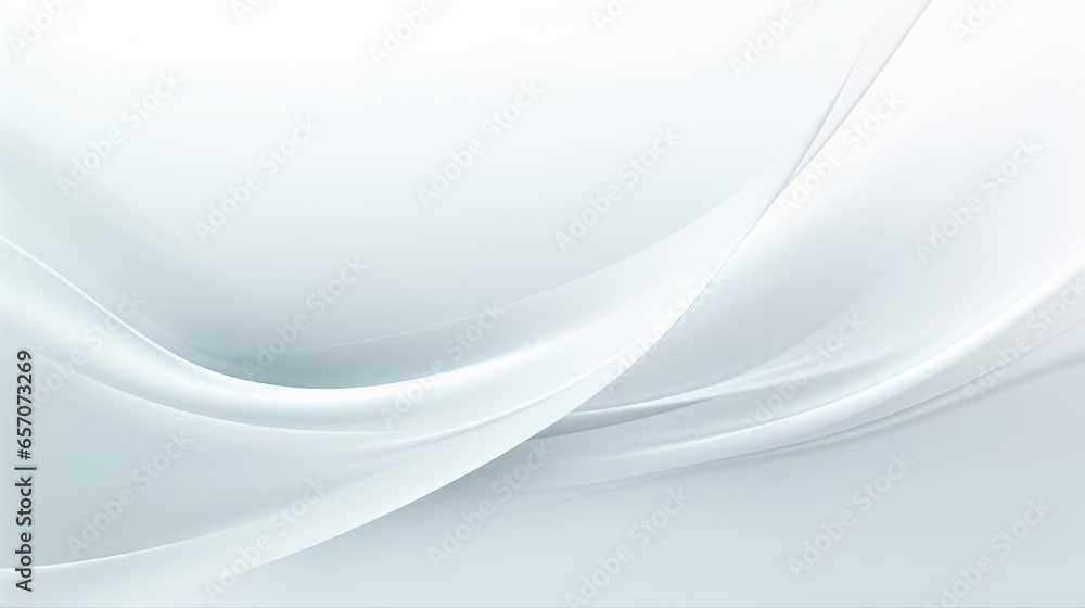 Obraz premium Abstract White Background, Generative AI