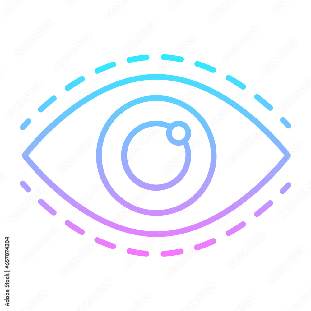 Vision Gradient Icon Vision Gradient Icon