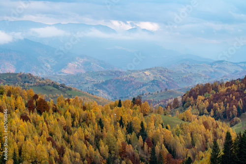 autumn landscape in the mountains (ID: 657081846)