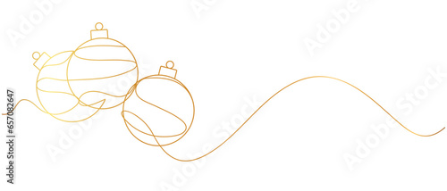 Christmas vector line art style eps 10