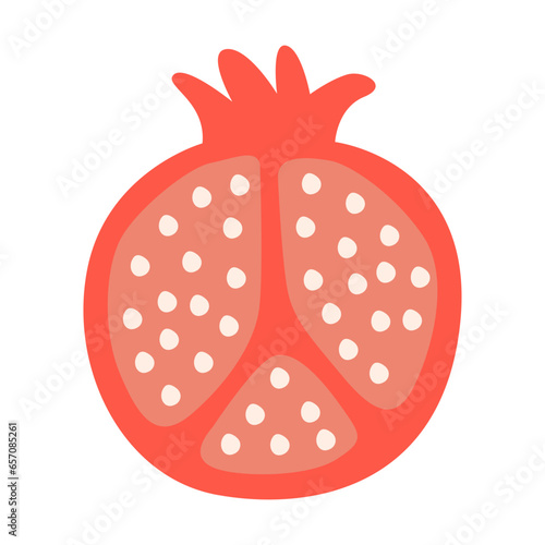 pomegranate illustration