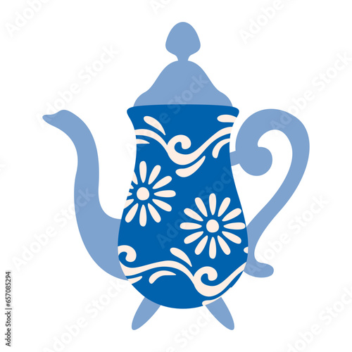 turkish teapot illustration