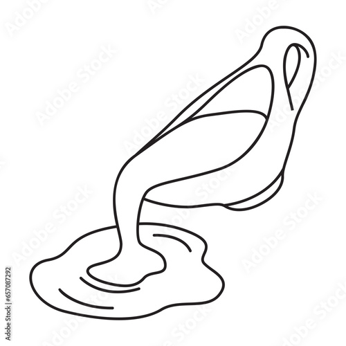 condensed milk illustration