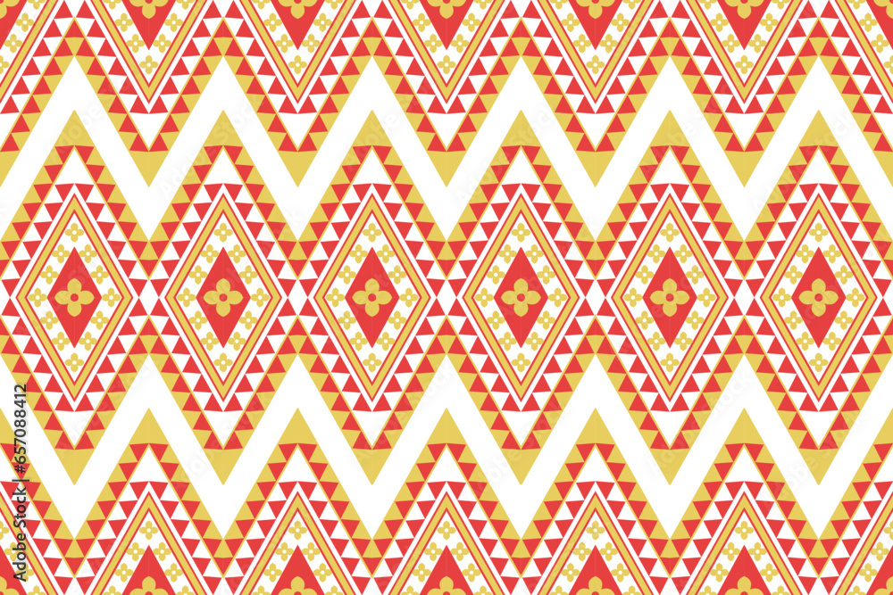 ethnic pattern design, repeat and seamless, geometric and floral element for textile, print, wallpaper or other. ethnic pattern design, repeat and seamless, geometric and floral element for textile, print, wallpaper or other.