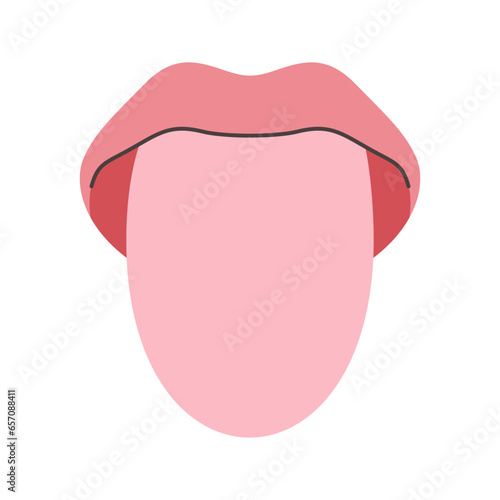 tongue illustration
