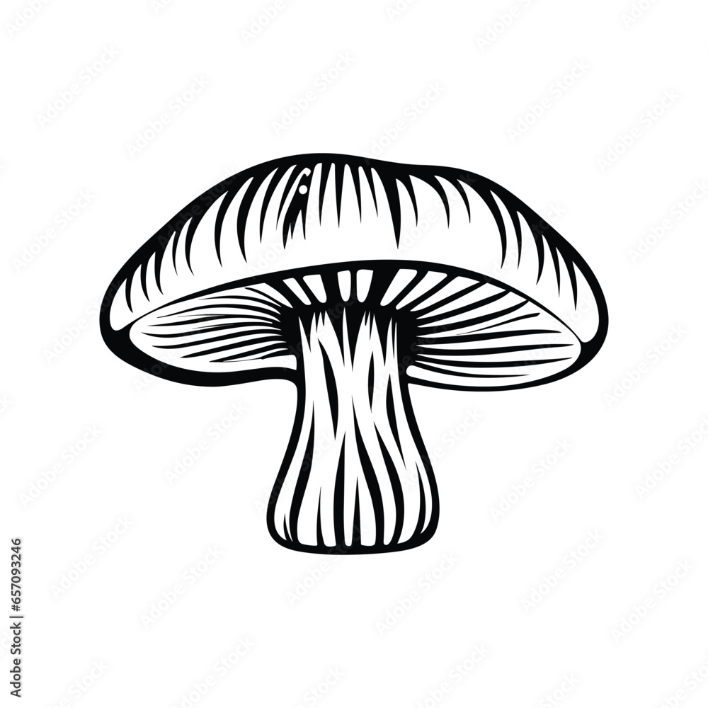 mushroom vector silhouette mushroom vector silhouette