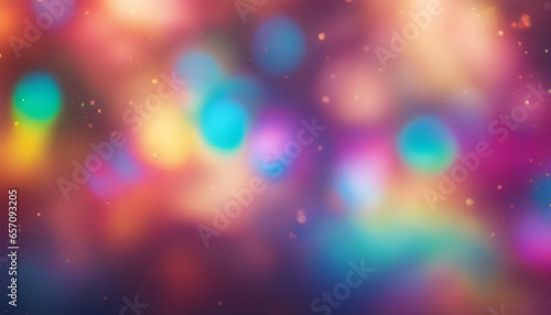 Abstract background with bokeh, Christmas and celebration light