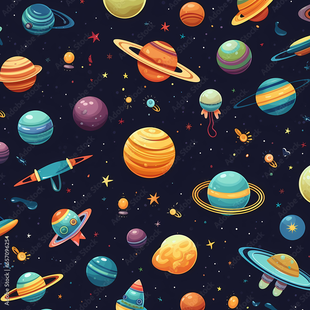Pattern Of Planets And Stars Pattern Of Planets And Stars