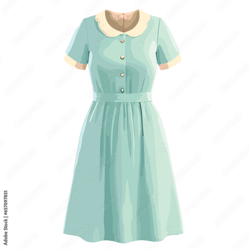 A mannequin showcasing a stylish dress in a fashion display A mannequin showcasing a stylish dress in a fashion display