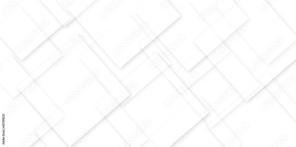 Abstract background with white and gray color technology modern background design . Geometric background with squares in bright light with soft shadows as pattern. Template for branding business . Abstract background with white and gray color technology modern background design . Geometric background with squares in bright light with soft shadows as pattern. Template for branding business .
