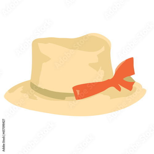 fashion hatVintage-Inspired Fedora Hat Vector Illustration - Classic Men's Headwear in Detailed Digital Design - Retro Fashion Accessory Clipart for Creative Projects