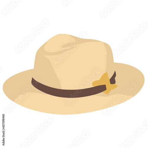 fashion hatVintage-Inspired Fedora Hat Vector Illustration - Classic Men's Headwear in Detailed Digital Design - Retro Fashion Accessory Clipart for Creative Projects