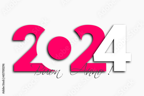 felice anno nuovo - buon anno 2024	