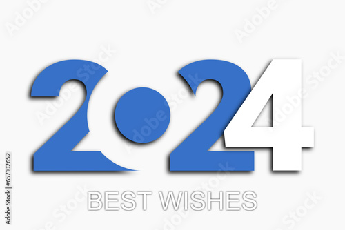 2024 - happy new year - best wishes 2024 background